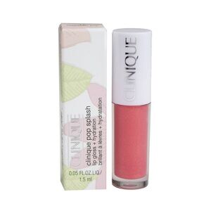 FREE Clinique Pop Splash Lip Gloss Rosewater Pop Travel Size Pink Award Winning